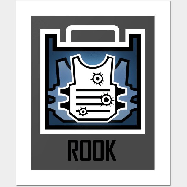 Rainbow Six Siege Rook Wall Art by SwanickShirts